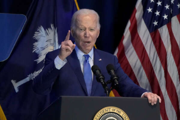 President Joe Biden speaks at South Carolina’s First in the Nation dinner at the South Carolina State Fairgrounds in Columbia, S.C., Saturday, Jan. 27, 2024. (AP Photo/Jacquelyn Martin)

Associated Press/LaPresse
Only Italy and Spain