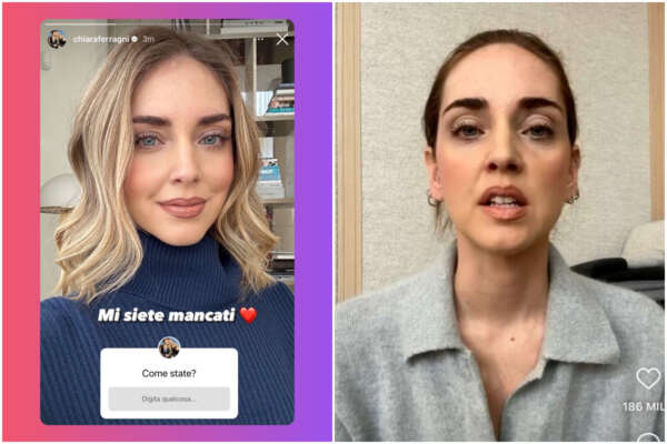 Chiara Ferragni torna sui social, il trucco per evitare le offese dei fan: “Grazie a chi non mi ha affossato”