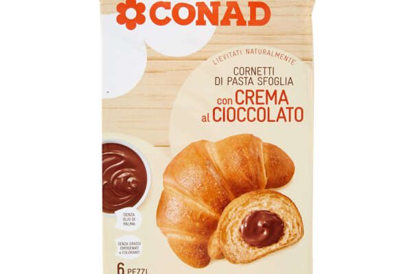 Conad lancia l’allarme: ‘non mangiate i cornetti’ richiamati dal mercato “corpo estraneo sulla superficie”