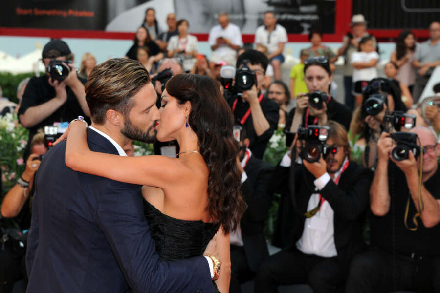 Foto Piergiorgio Pirrone – LaPresse
02-09-2019 Lido di Venezia
Spettacolo
76esima mostra d’arte cinematografica di Venezia 
Red carpet del film Martin Eden
Nella foto:  Alex Belli and Delia Duran 
 
Photo Piergiorgio Pirrone – LaPresse
September 021, 2019 Venezia Lido 
Entertainment
76th Venice film festival 
Martin Eden red carpet
In the pic: Alex Belli and Delia Duran