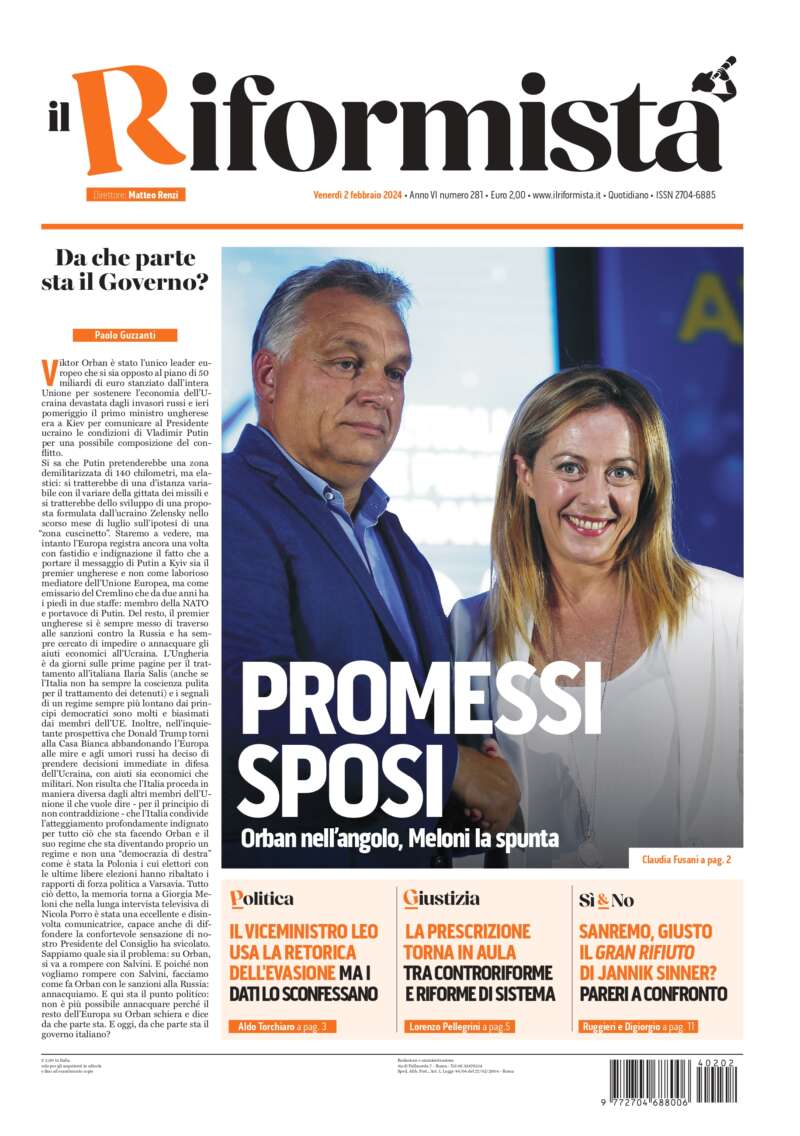 Quotidiano del 2 Febbraio 2024