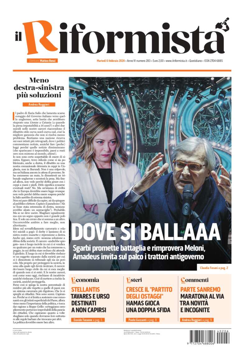 Quotidiano del 6 Febbraio 2024