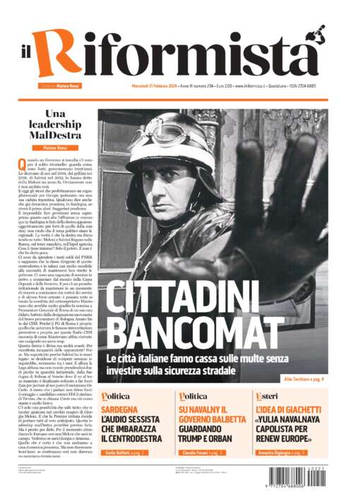 Quotidiano del 21 Febbraio 2024