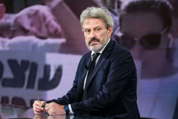 Il Politologo Vittorio Emanuele Parsi ospite della trasmissione Rai mezz’ora condotto da Monica Maggioni