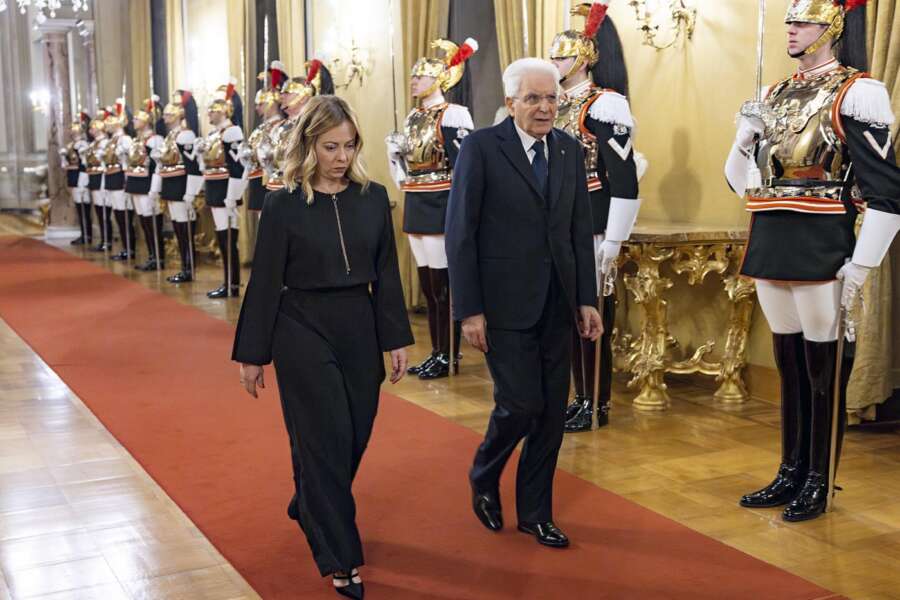 Mattarella e Meloni