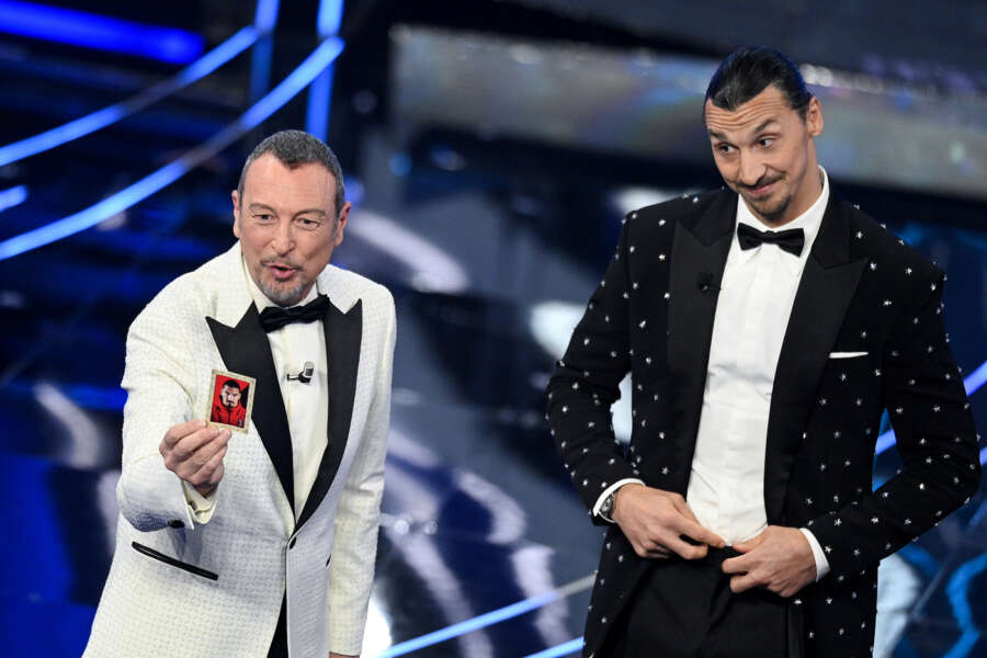 Ibrahimovic a Sanremo