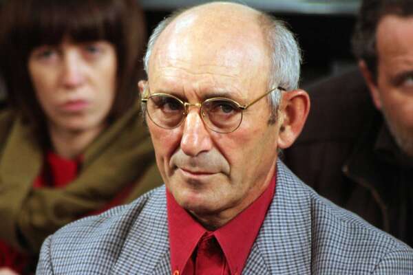 LaPresse29-10-2012 Taranto, ItaliaCronacaUdienza processo per l’omicidio di Sarah ScazziNella foto: Michele Misseri in aulaLaPresse29 October, 2012 Taranto, ItalyNewsSarah Scazzi murder case hearingIn pic: Michele Misseri