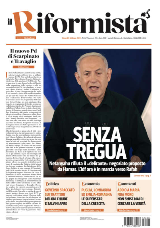 Quotidiano dell’8 Febbraio 2024