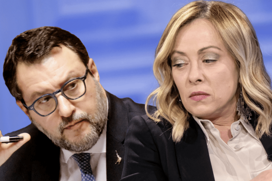 Meloni perde per arroganza (e vola da Biden): il campo extralarge in Abruzzo fa paura