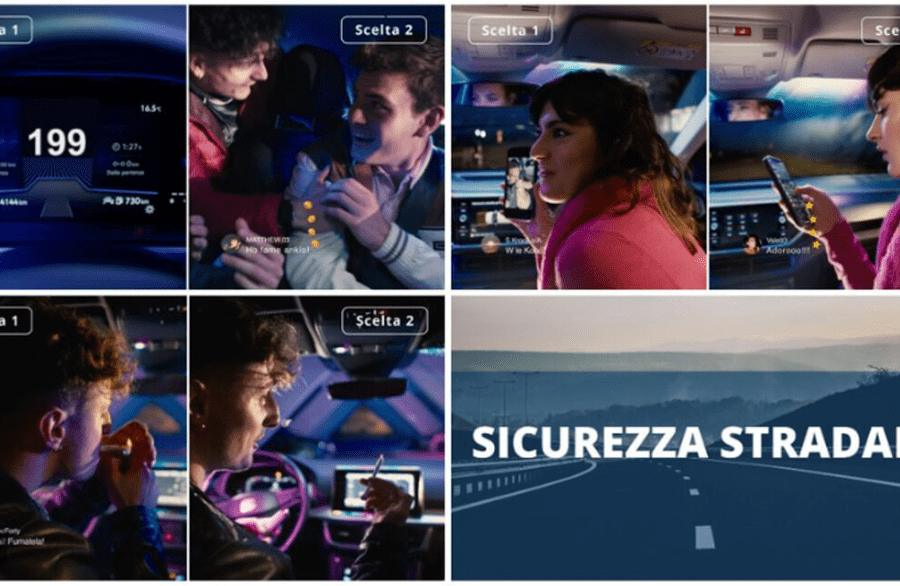 Lo sfottò per lo spot