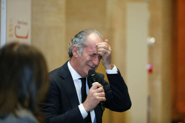 LUCA ZAIA, PRESIDENTE REGIONE VENETO