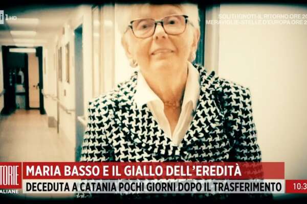 Maria Basso uccisa con un piatto di spaghetti per l’eredità: arrestata la pronipote, il piano diabolico in 90 giorni Maria Basso uccisa con un piatto di spaghetti per l’eredità: arrestata la pronipote, il piano diabolico in 90 giorni
