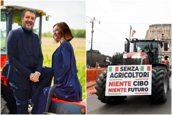 La vittoria dei trattori: asta tra Meloni e Salvini a chi offre di più. Perdono Lollo e i sindacati