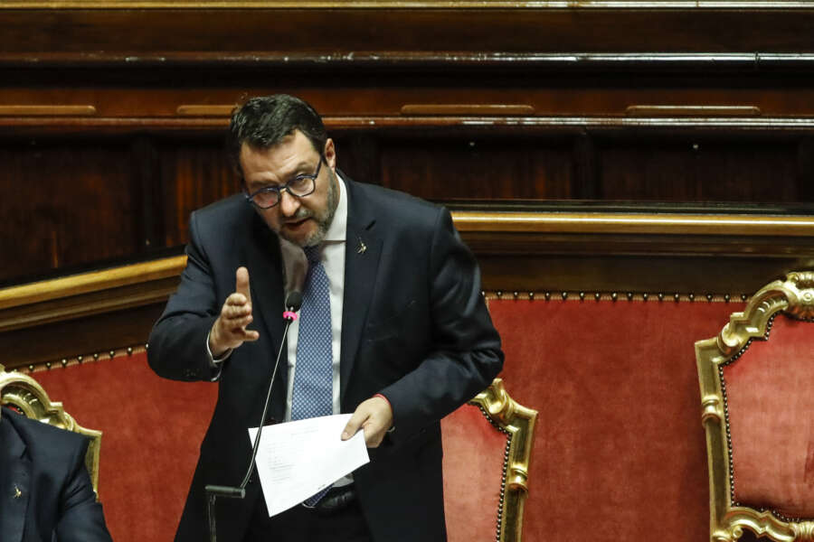 MATTEO SALVINI, MINISTRO DEI TRASPORTI