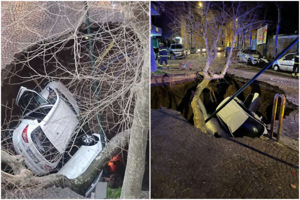 Voragine al Vomero, il miracolo di via Morghen e le accuse di “scarsa manutenzione” di sindaco e assessore al governo da 28 mesi