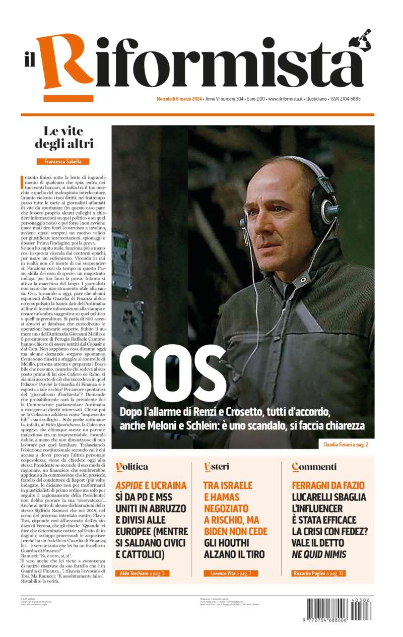 Quotidiano del 6 Marzo 2024