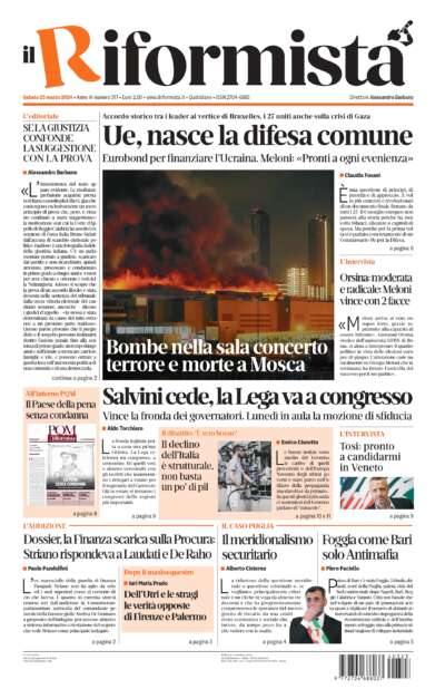 Quotidiano del 23 Marzo 2024