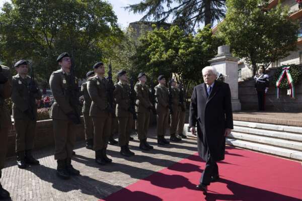 Sergio Mattarella a Cassino ‘testimone della risalita dall’abisso’: il Presidente della Repubblica esprime affetto e rimpianto
