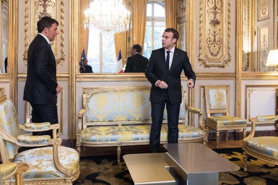Renzi e Macron