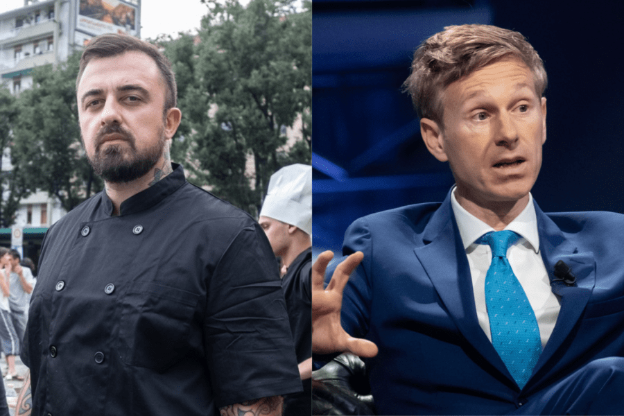 Chef Rubio e Alessandro Orsini