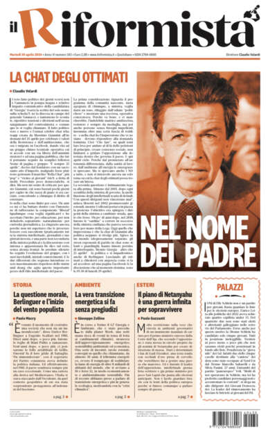 Quotidiano del 30 Aprile 2024