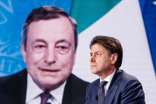 Conte contro Draghi