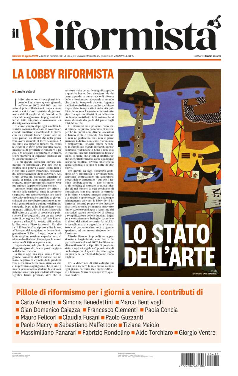 Quotidiano del 18 Aprile 2024