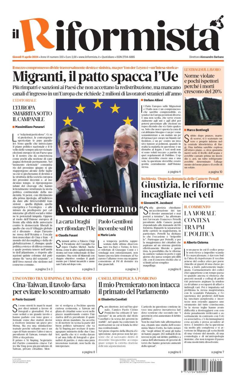 Quotidiano dell’11 Aprile 2024