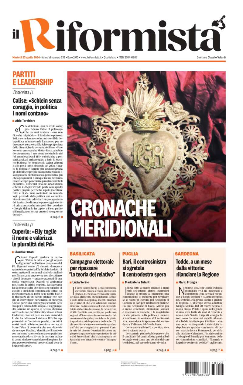Quotidiano del 23 Aprile 2024