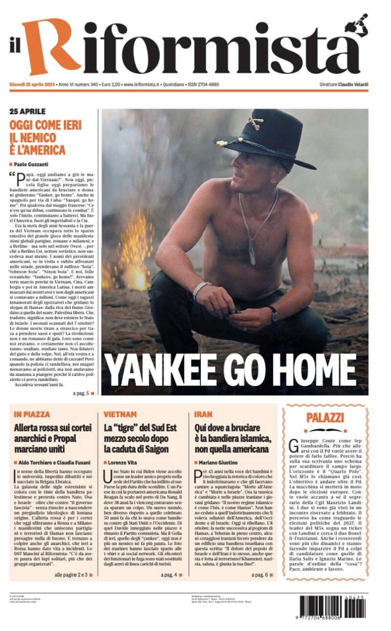 Quotidiano del 25 Aprile 2024