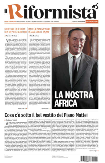 Quotidiano del 27 Aprile 2024
