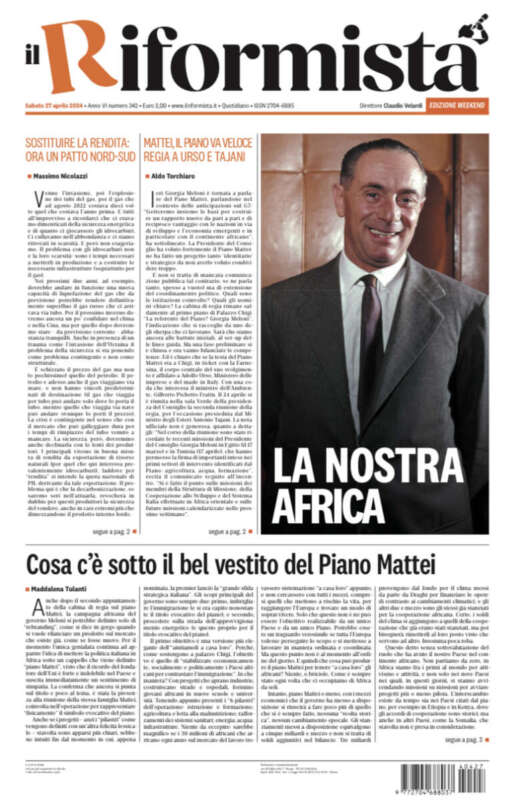 Quotidiano del 27 Aprile 2024