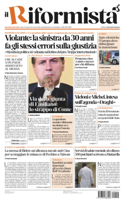 Quotidiano del 12 Aprile 2024
