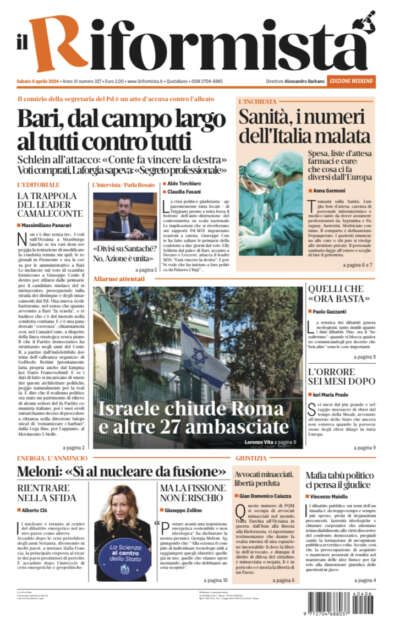 Quotidiano del 6 Aprile 2024