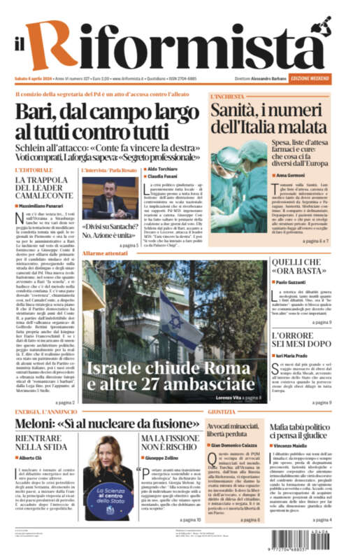 Quotidiano del 6 Aprile 2024