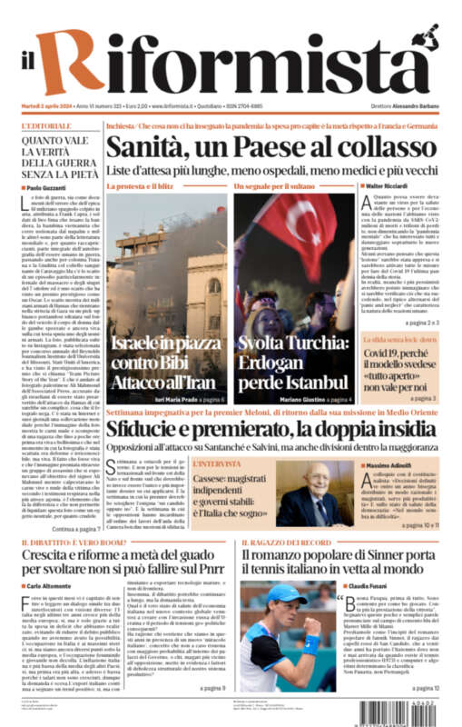 Quotidiano del 2 Aprile 2024