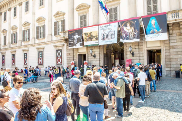 Foto Carlo Cozzoli – LaPresse
02-06-19 Milano ( Italia )
Cronaca 
Code per i Musei
Museo del ‘900