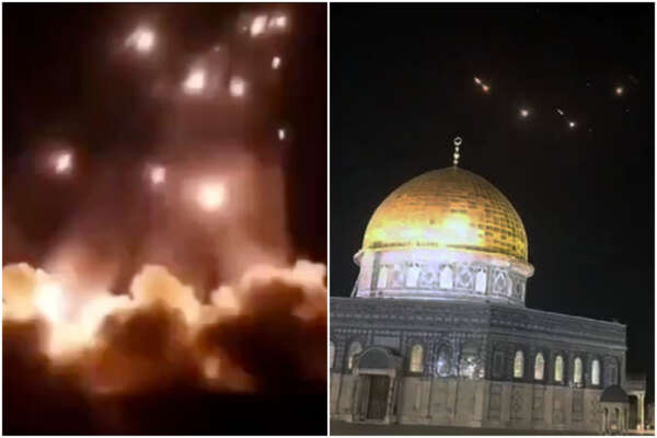 Video attacco Iran, Droni e missili su Israele: sirene, esplosioni e Iron Dome