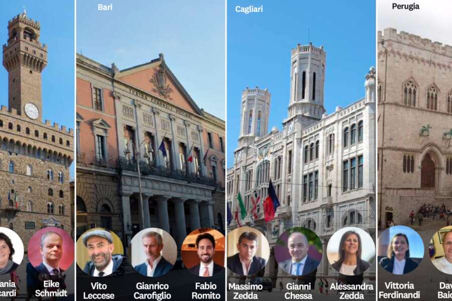 Città al voto, Schlein rischia tutto. Firenze in bilico e Schmidt fa già il sindaco. Rebus Bari, sale Carofiglio