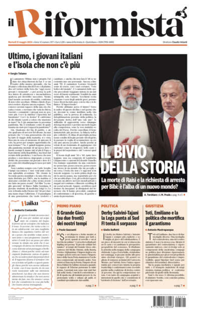 Quotidiano del 21 Maggio 2024