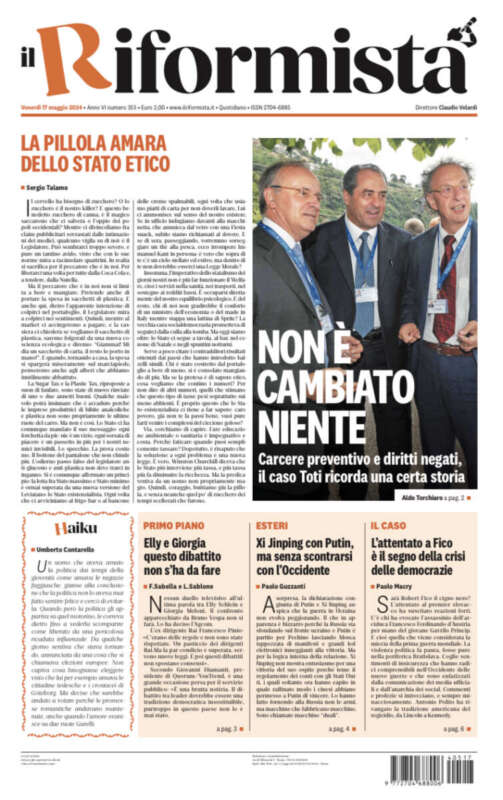 Quotidiano del 17 Maggio 2024
