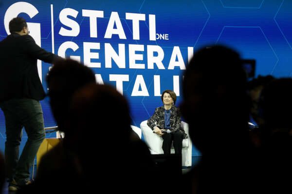 La ministra Roccella contestata