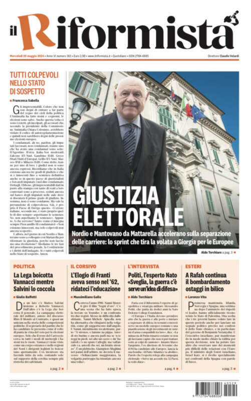 Quotidiano del 29 Maggio 2024