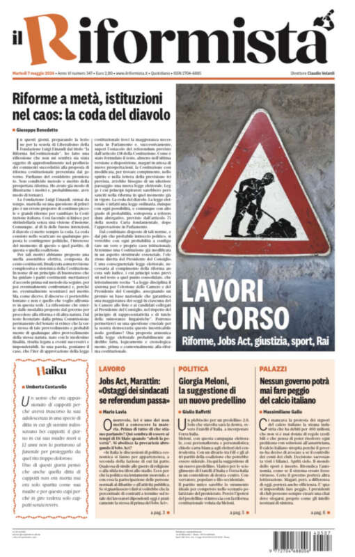 Quotidiano del 7 Maggio 2024