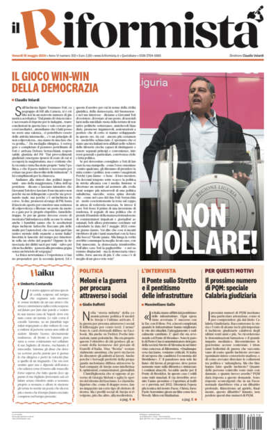 Quotidiano del 10 Maggio 2024