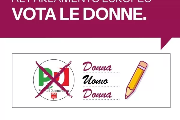 Vota le donne, questo sì che è discriminatorio Vota le donne, questo sì che è discriminatorio