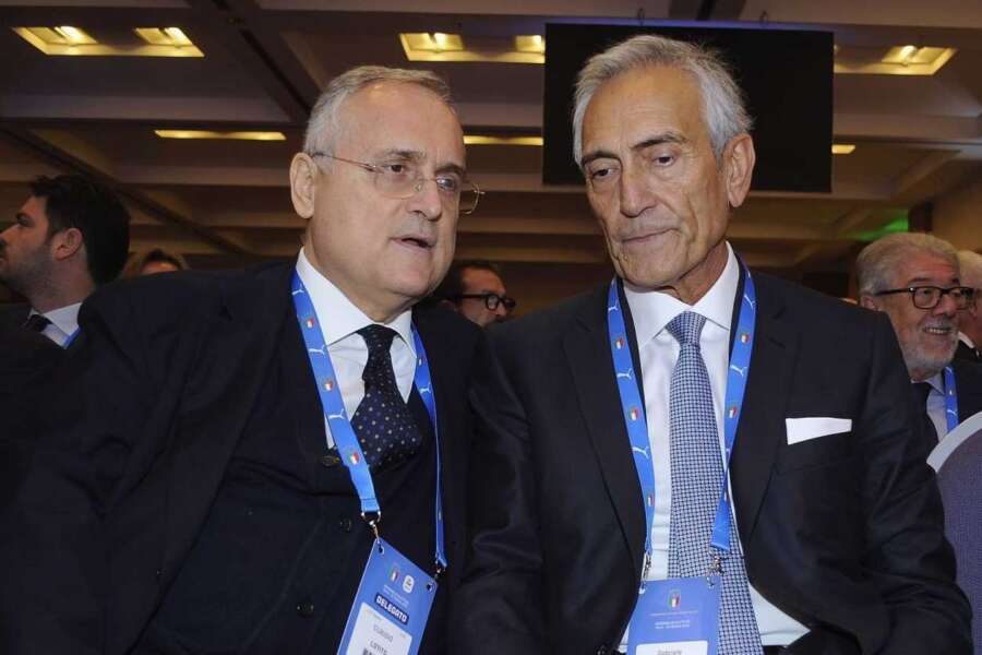 Lotito e Gravina