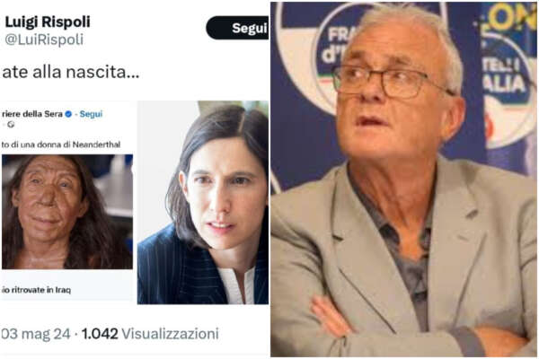 Chi è Luigi Rispoli, il dirigente di Fratelli d’Italia che ha associato Schlein alla donna di Neanderthal: “Il post voleva essere simpatico…”