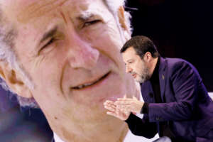 Foto Roberto Monaldo / LaPresse
10-01-2024 Roma
Politica
Trasmissione tv “Porta a Porta”
Nella foto Matteo Salvini, sullo schermo Luca Zaia
10-01-2024 Rome (Italy)
Politics
Tv program “Porta a Porta”
In the pic Matteo Salvini Foto Roberto Monaldo / LaPresse
10-01-2024 Roma
Politica
Trasmissione tv “Porta a Porta”
Nella foto Matteo Salvini, sullo schermo Luca Zaia
10-01-2024 Rome (Italy)
Politics
Tv program “Porta a Porta”
In the pic Matteo Salvini