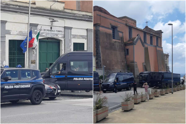 Terremoto Pozzuoli, evacuato carcere femminile: 140 detenute trasferite dopo notte nel cortile, “crepe nelle celle” Terremoto Pozzuoli, evacuato carcere femminile: 140 detenute trasferite dopo notte nel cortile, “crepe nelle celle”